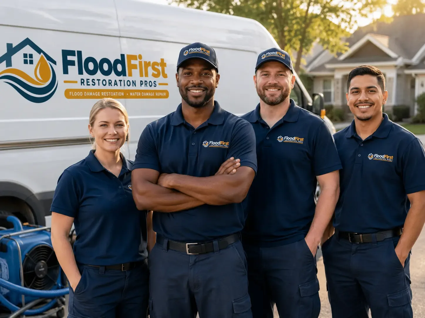 Flood Damage Restoration company in New London, OH